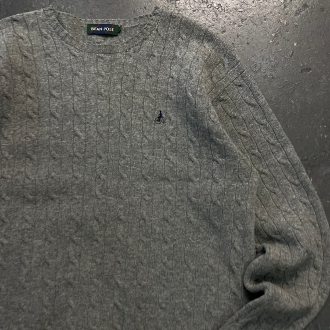 100 빈폴 꽈배기 니트 상품이미지2