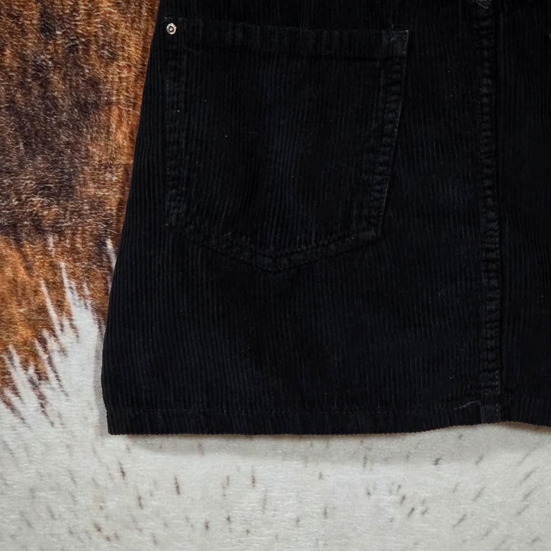 버쉬카 코듀로이 골덴 미니 스커트 상품이미지6