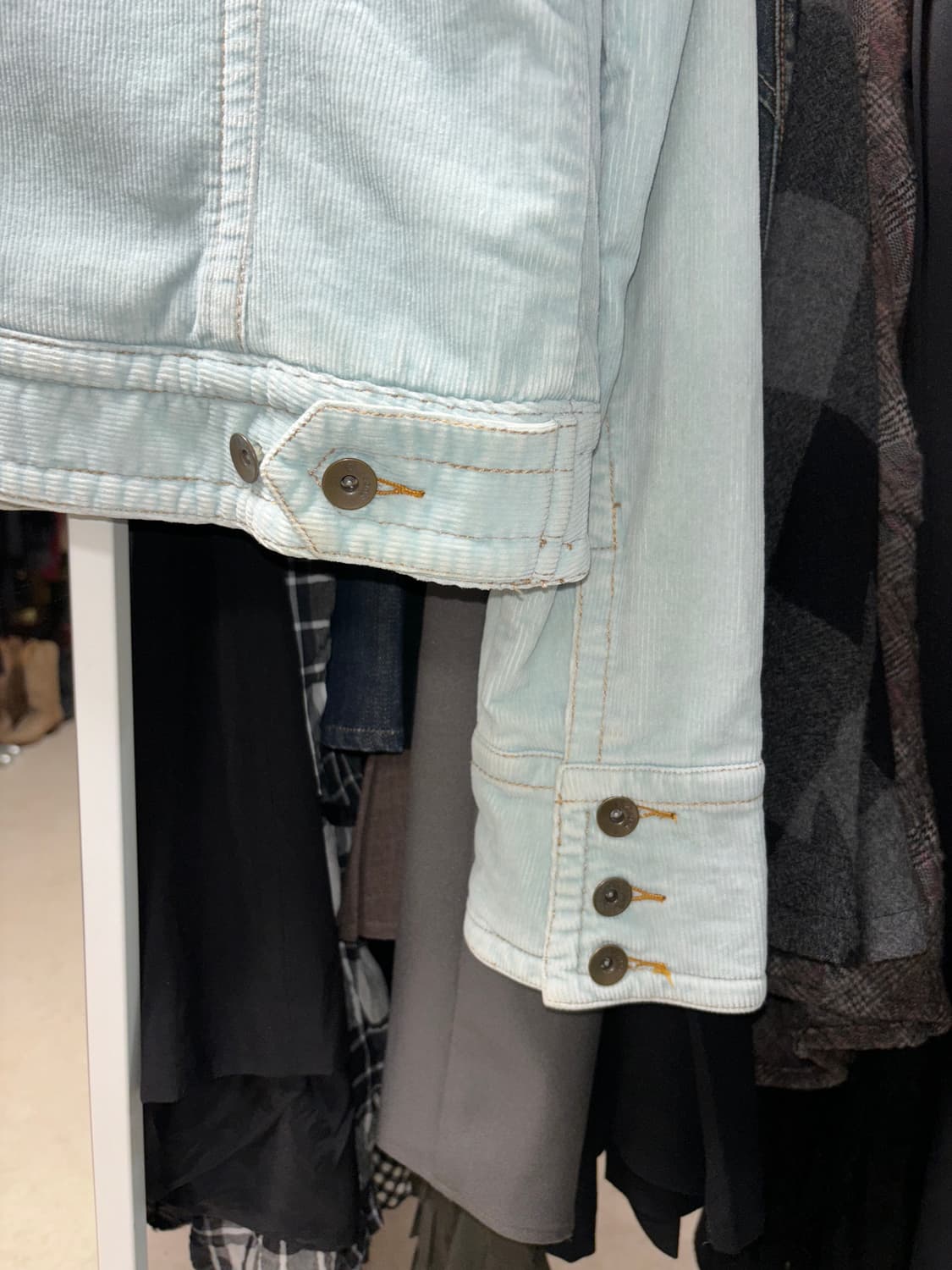 캘빈클라인 민트 셰르파 자켓  상품이미지7