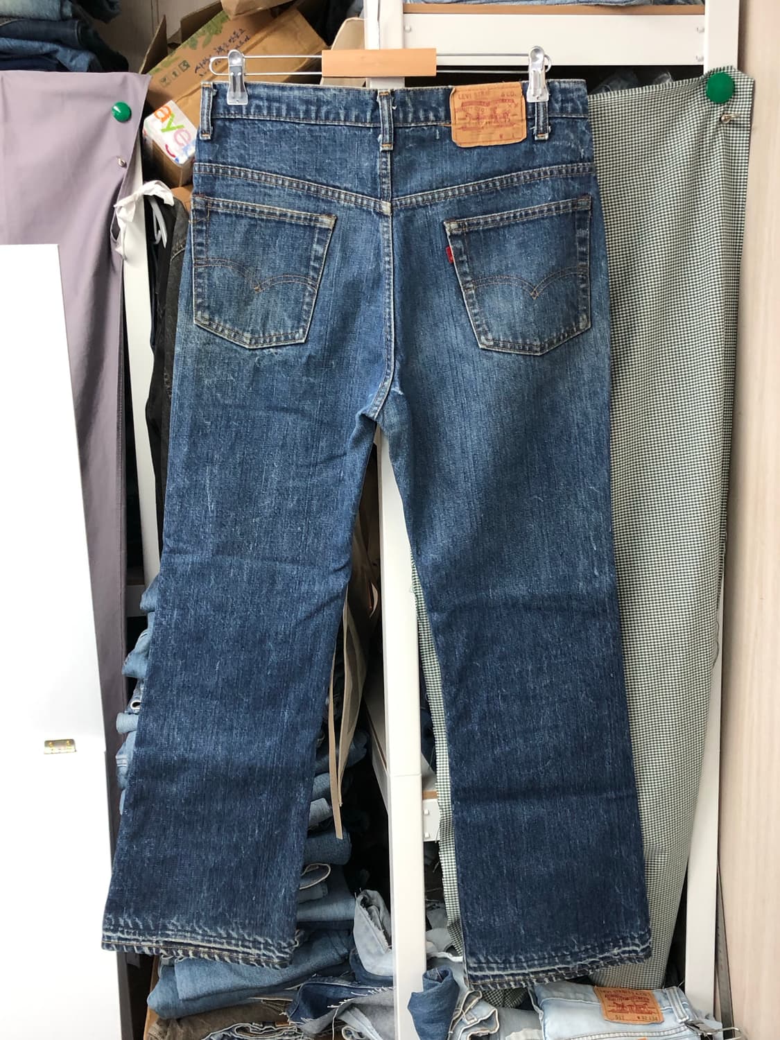 라스트70s 리바이스517 부츠컷 66후기 허리34 둘레84.5 상품이미지2