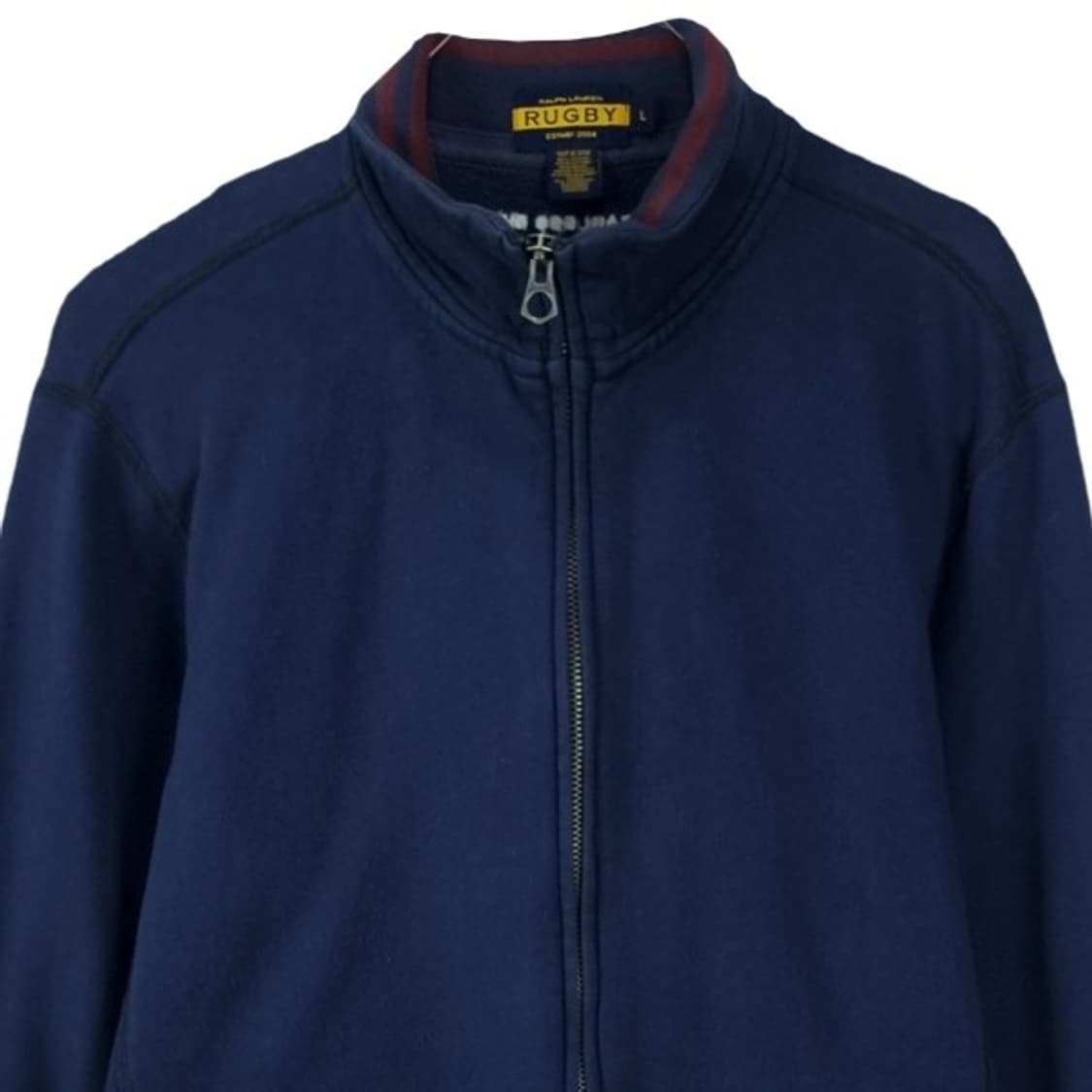 [럭비 랄프로렌] 00'S 빈티지 스웻 집업 자켓 네이비 P01578 상품이미지4