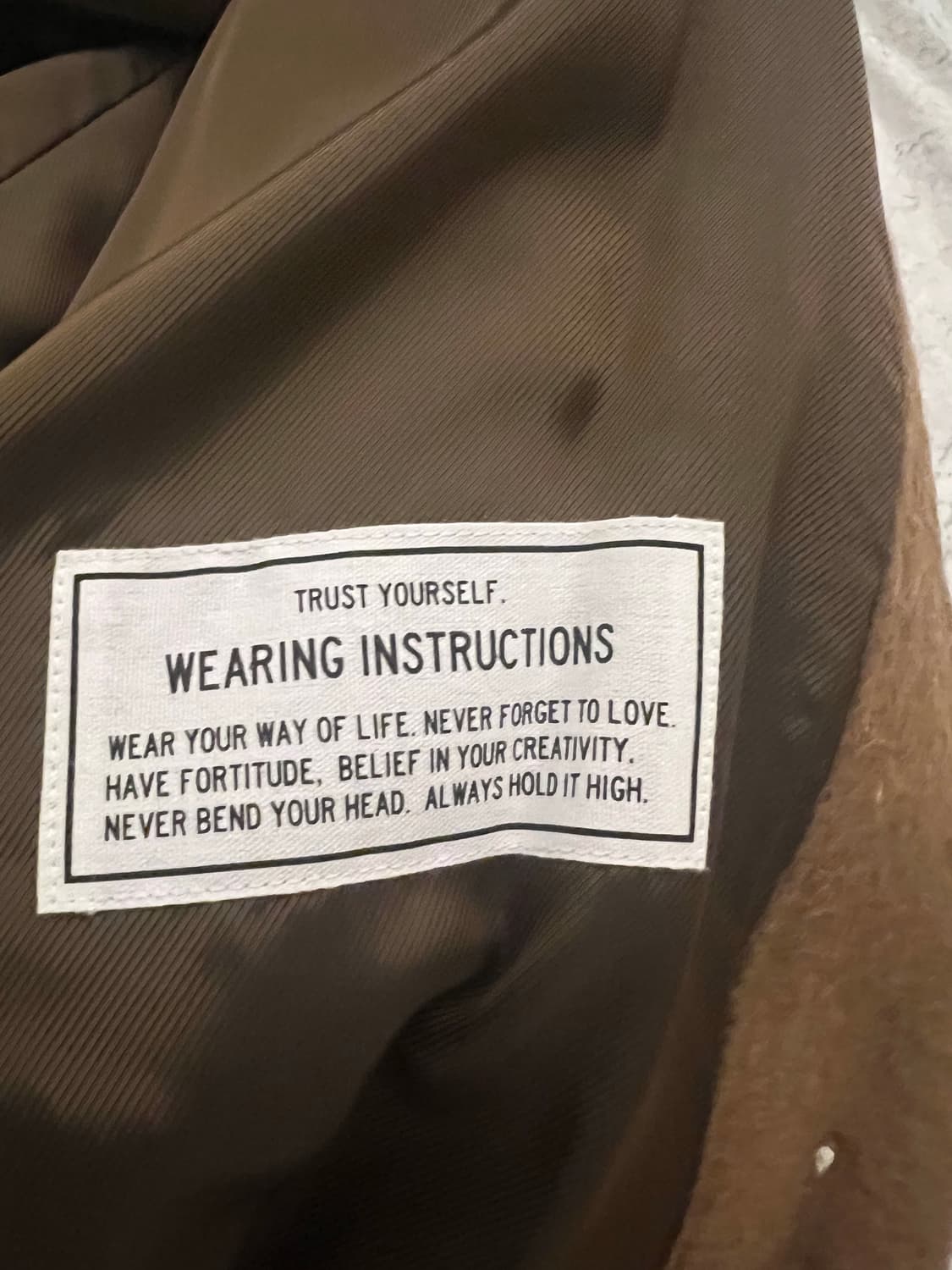 메종 미하라 야스히로 브라운 코트 F 상품이미지4