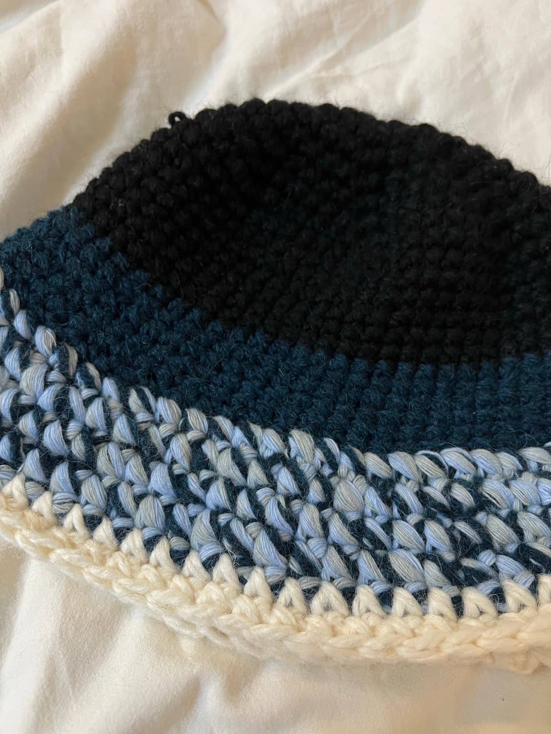 Hand knitting bucket hat 상품이미지3