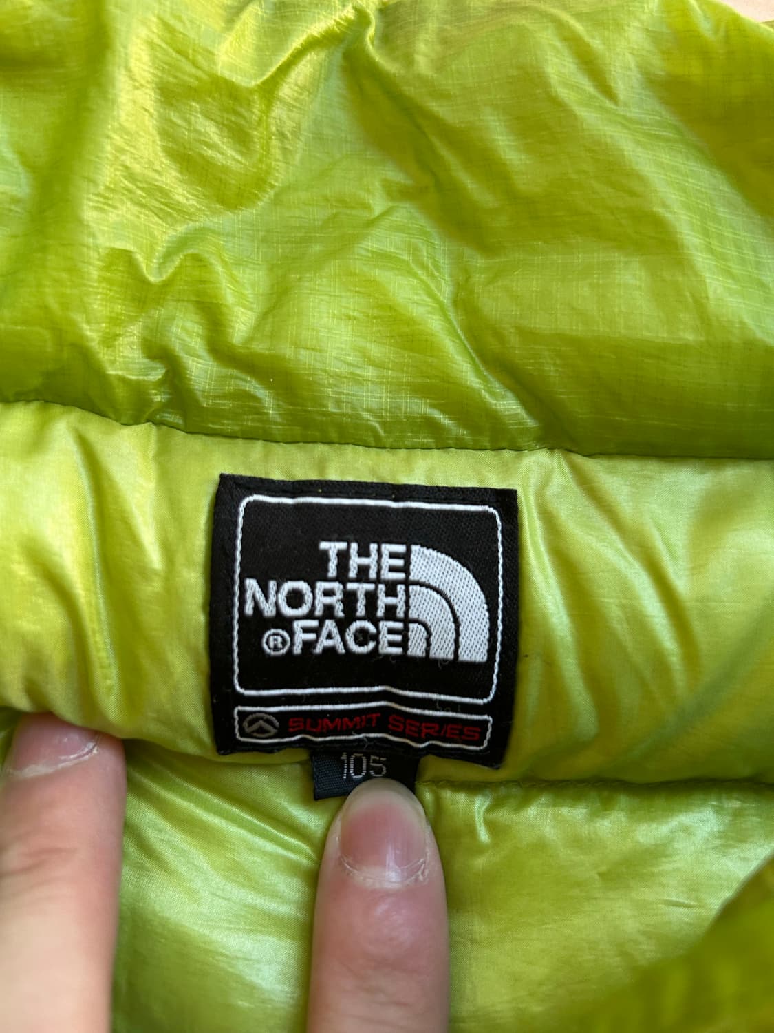 90‘s 노스페이스 퍼텍스퀀텀 800 경량패딩 상품이미지4