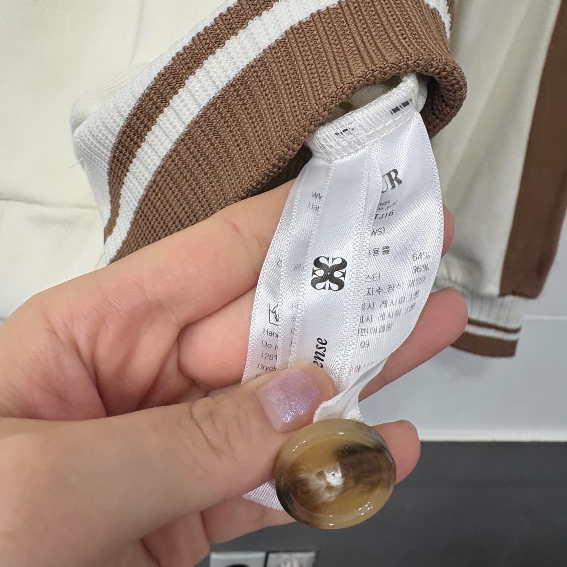세터 로턴 칼라 트랙 집업 자켓 상품이미지4