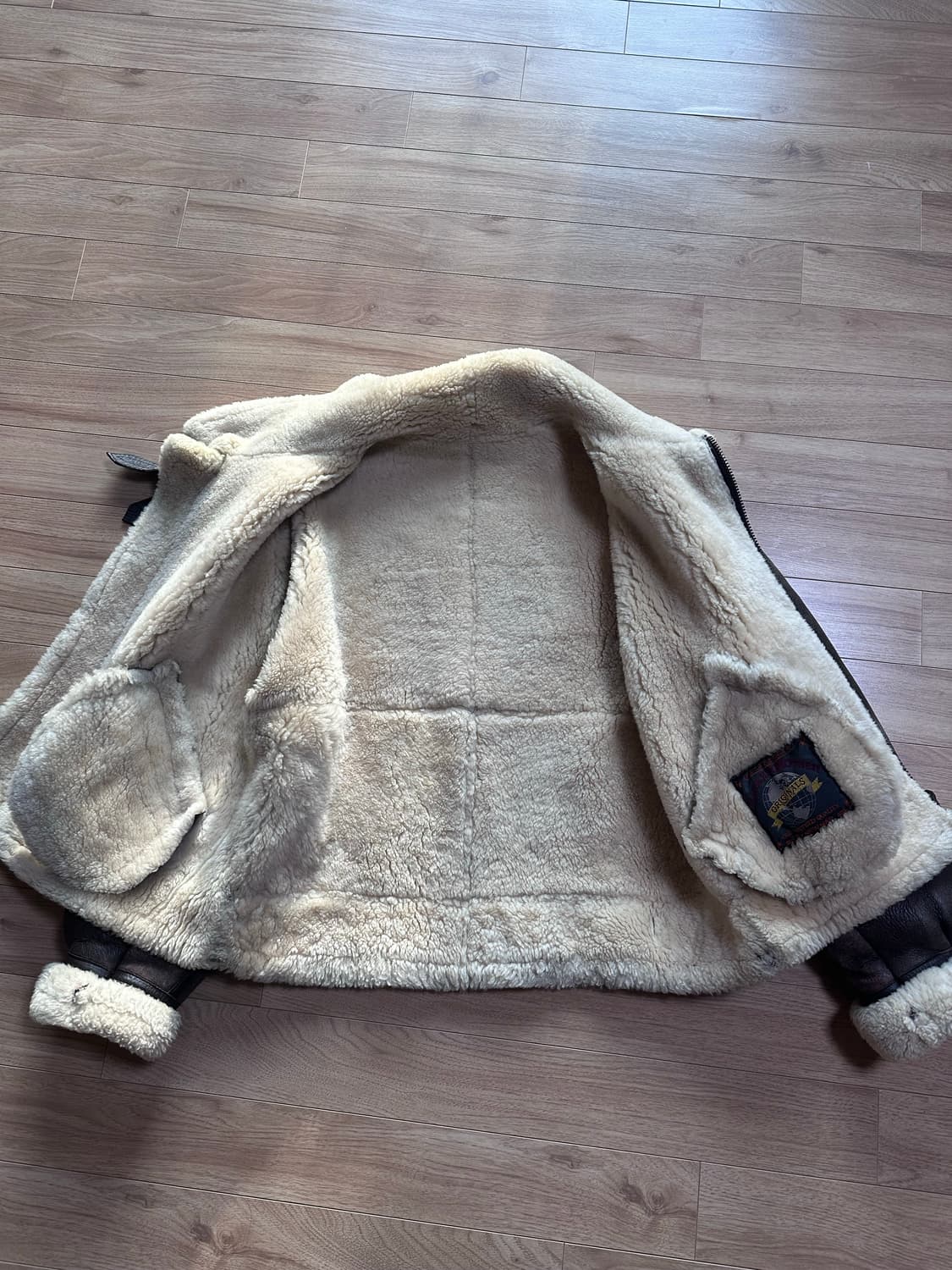 b-3 무스탕 자켓 상품이미지2