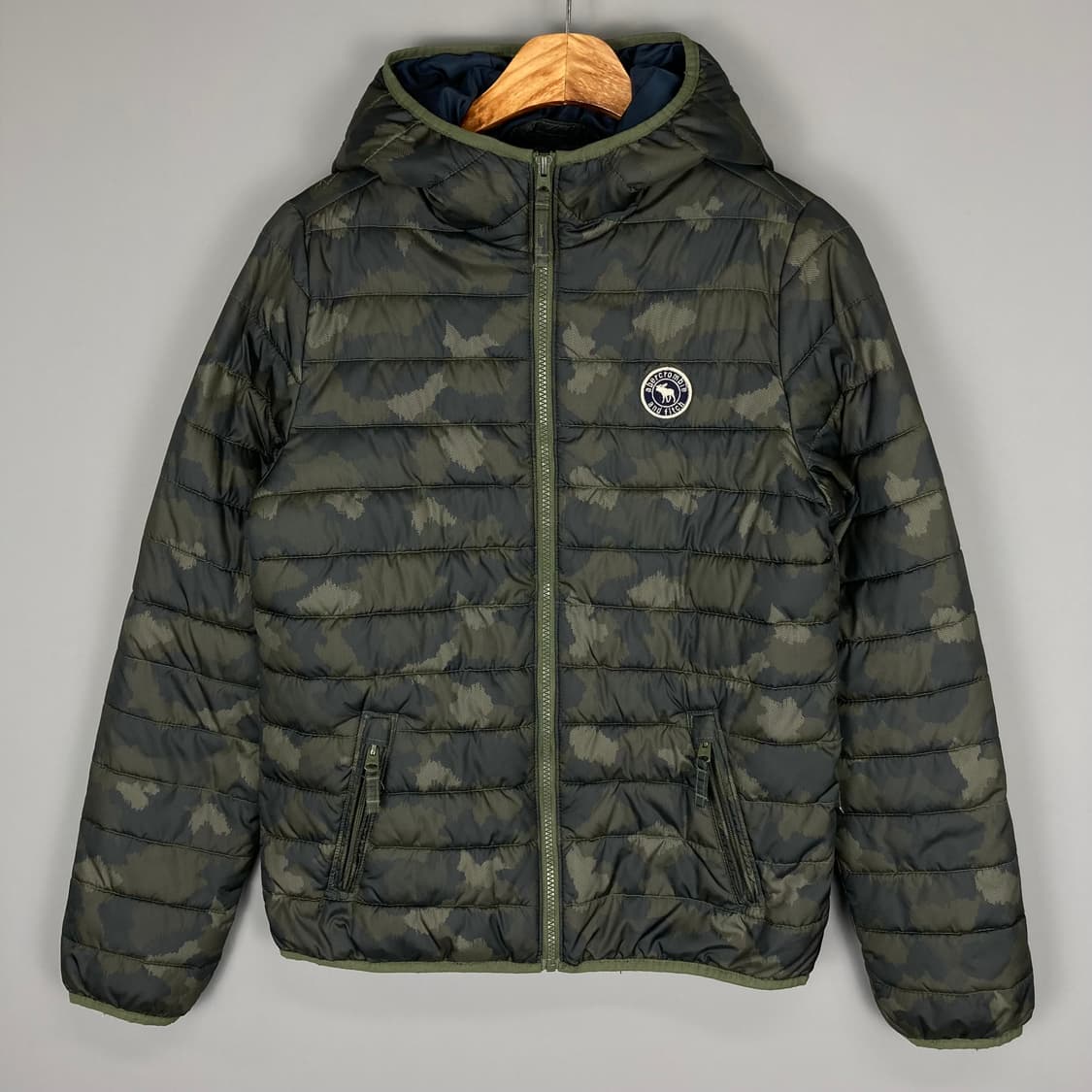 아베크롬비 카모 경량패딩 상품이미지3
