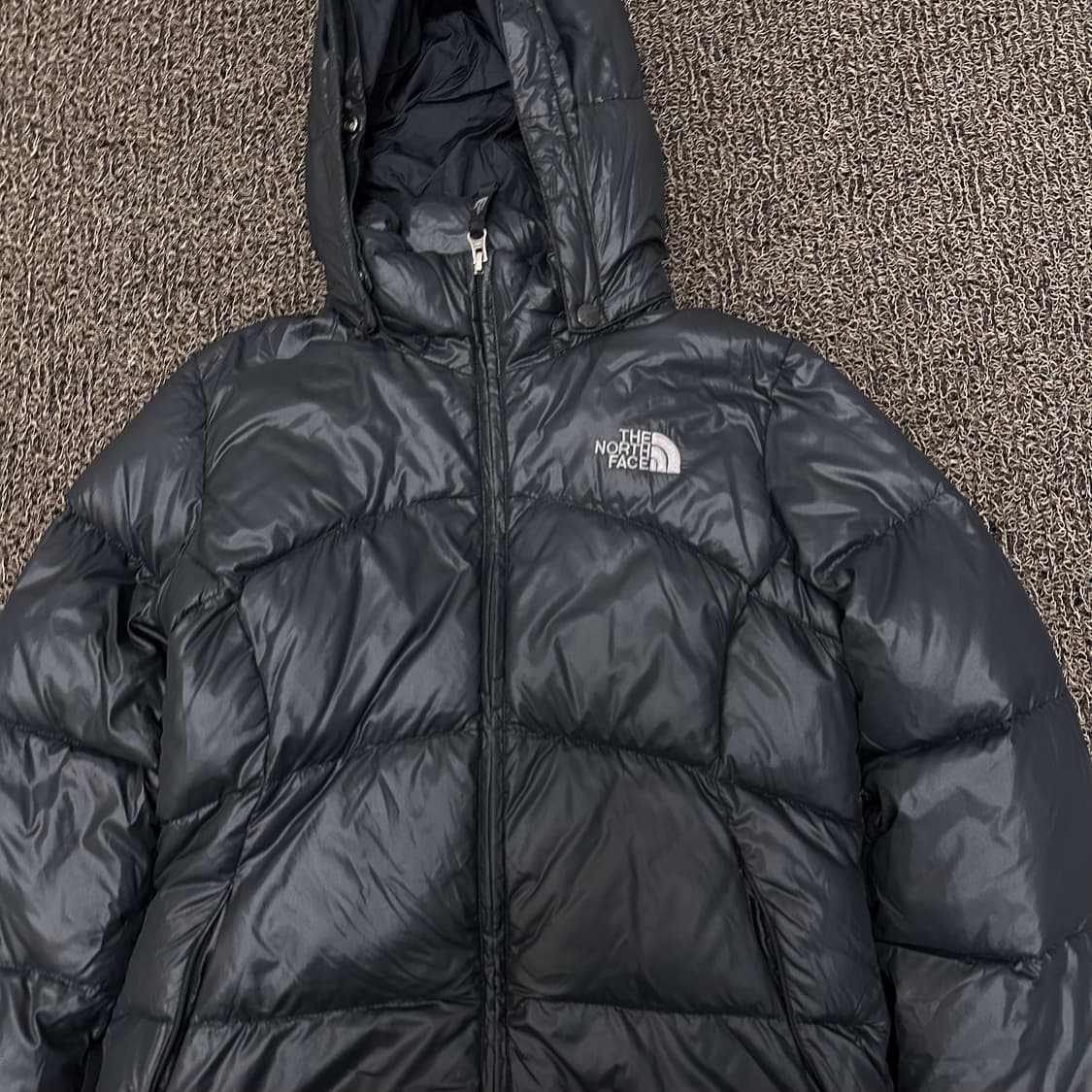 노스페이스 700 여성 구스다운 패딩 블랙 80사이즈 상품이미지2