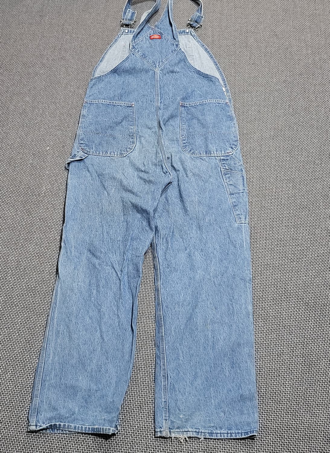 디키즈 데님 오버롤 멜빵바지 (40x32) 상품이미지3