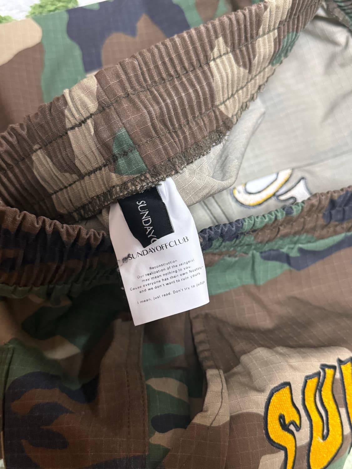 선데이오프클럽 카고팬츠 상품이미지3