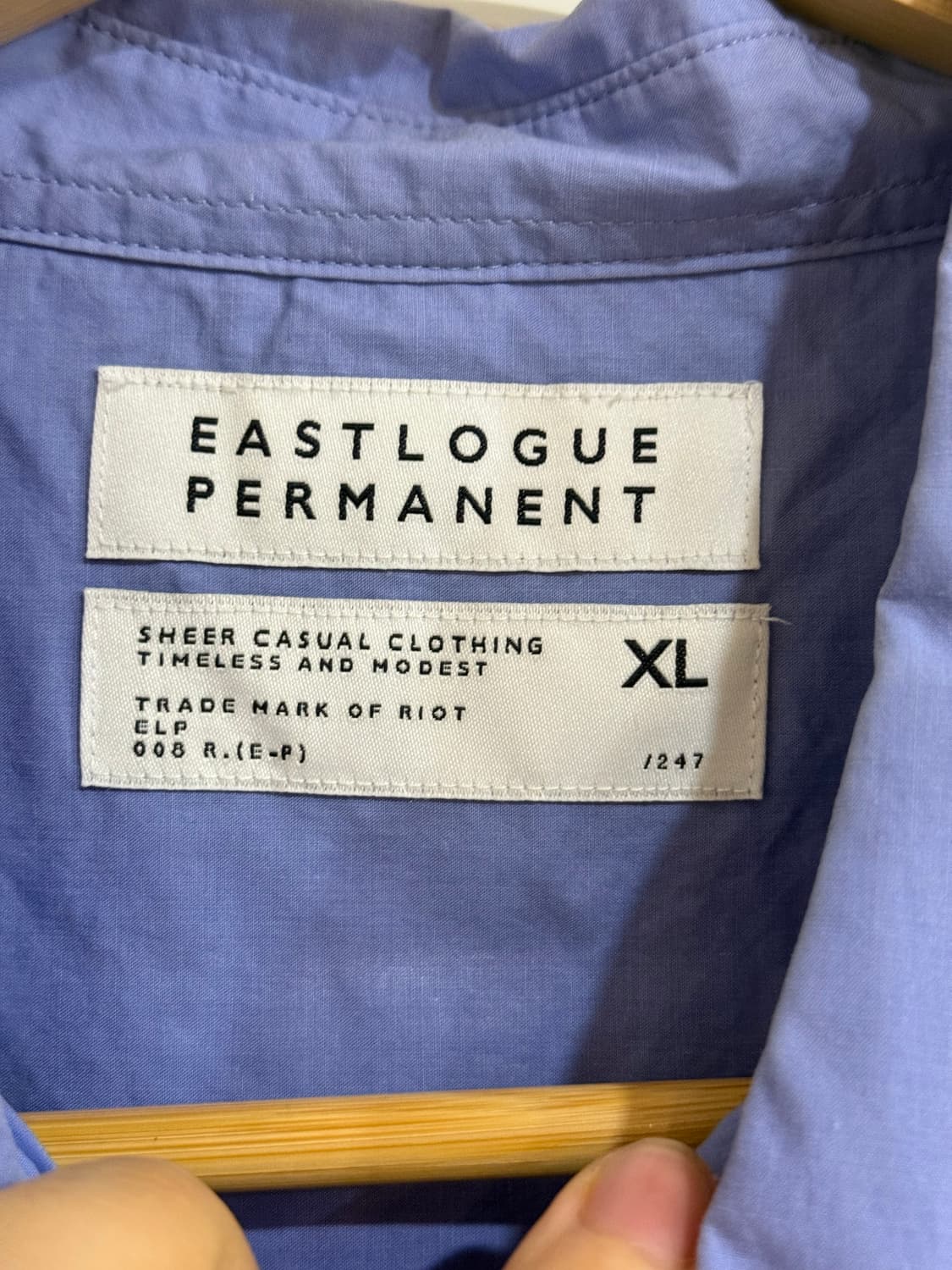 [XL] 이스트로그 퍼머넌트 BD 컴포터블 셔츠 삭스 상품이미지8