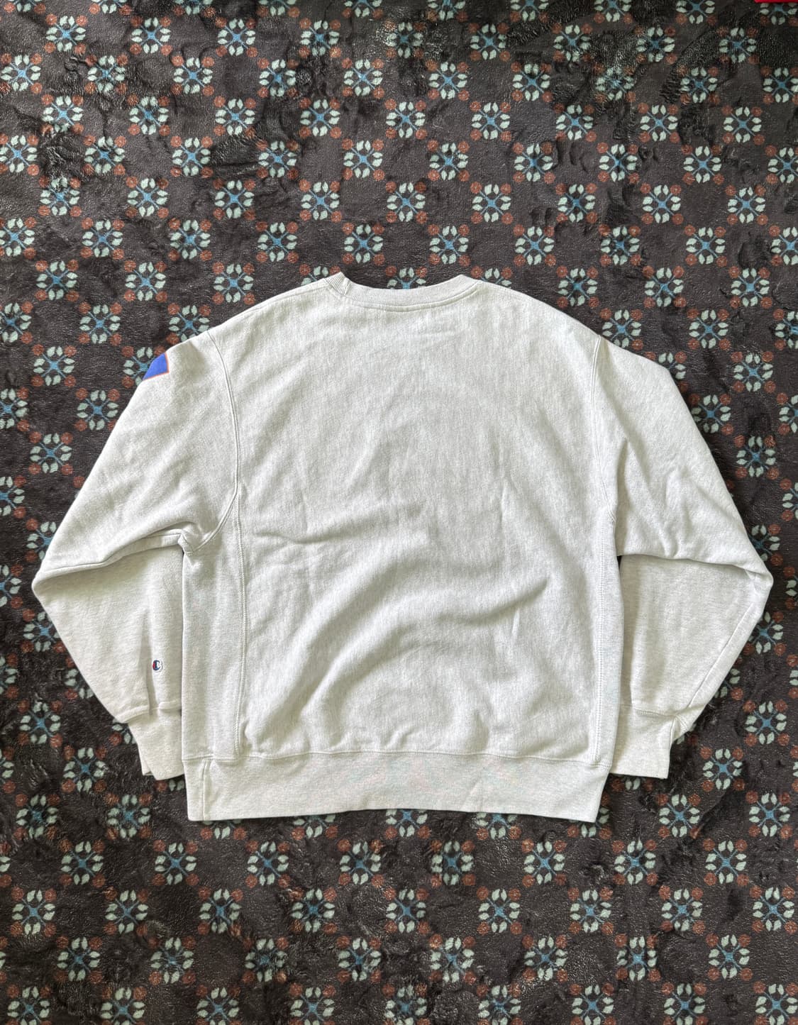 챔피온 리버스위브 그레이 스웻셔츠 맨투맨 상품이미지2