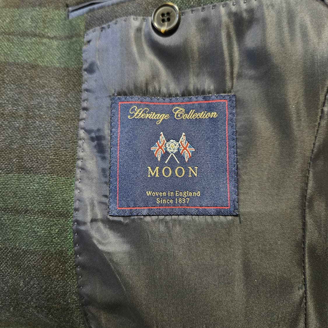 [46] 맨온더분 블랙와치 타탄체크 울트위드 자켓 / 아브라함문 블랙워치 상품이미지5