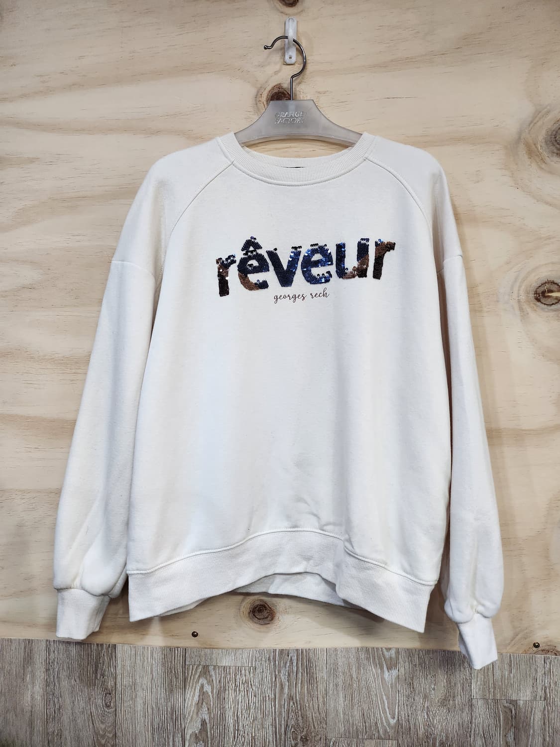 393) 조르쥬 레쉬 기모 맨투맨티 상품이미지1