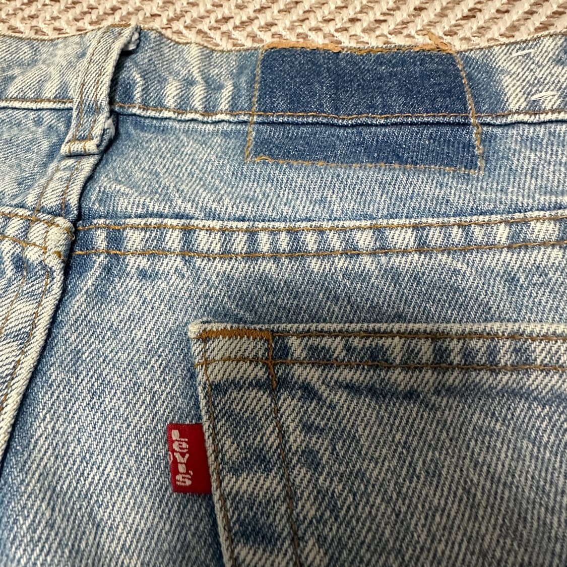 LEVI'S 505 80's usa made denim jeans 상품이미지3