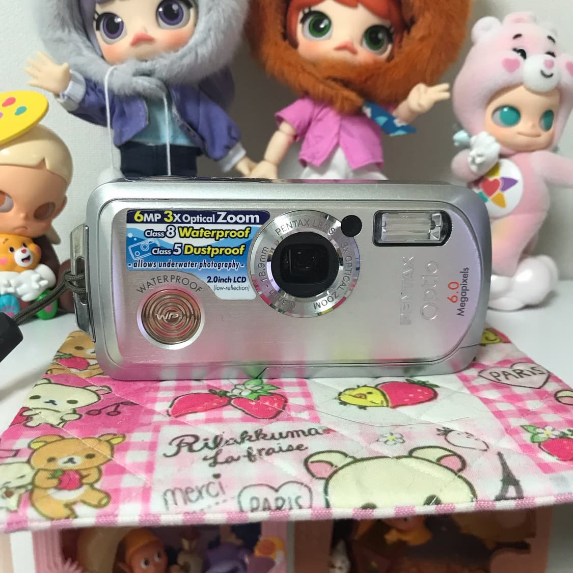 소프트포커스) 펜탁스 옵티오 WPI 실버 상품이미지1