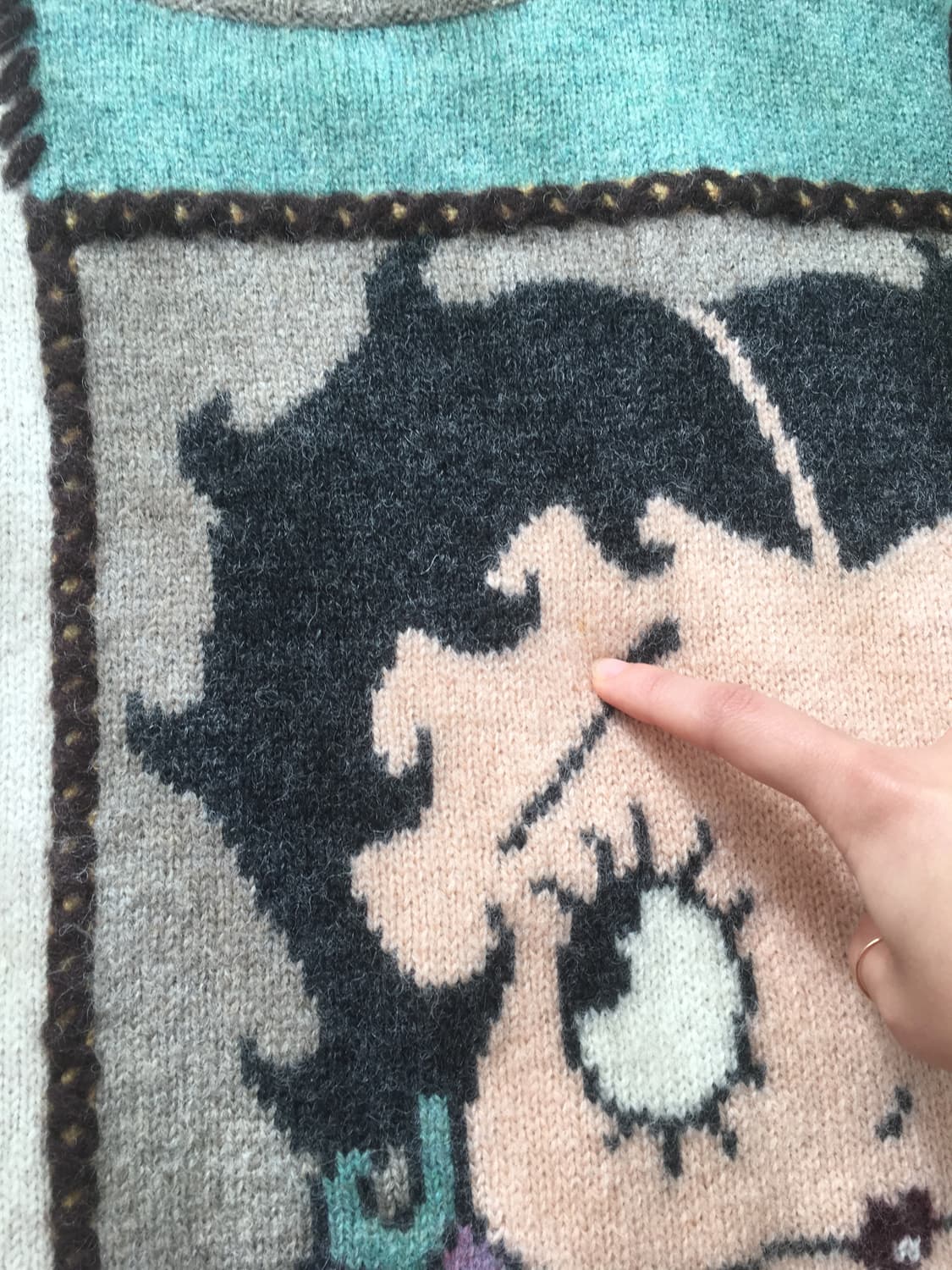 Betty Boop knit dress 상품이미지6