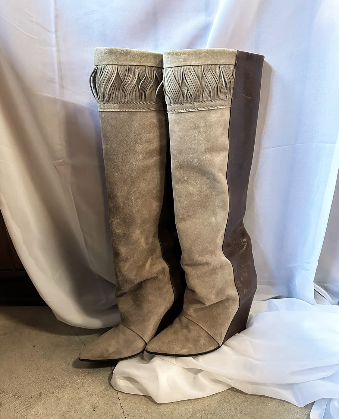 ISABEL MARANT suede leather long boots 상품이미지5