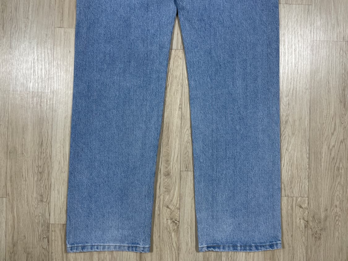 34) 00's 랭글러 미국판 레귤러핏 연청워싱 데님팬츠 상품이미지10