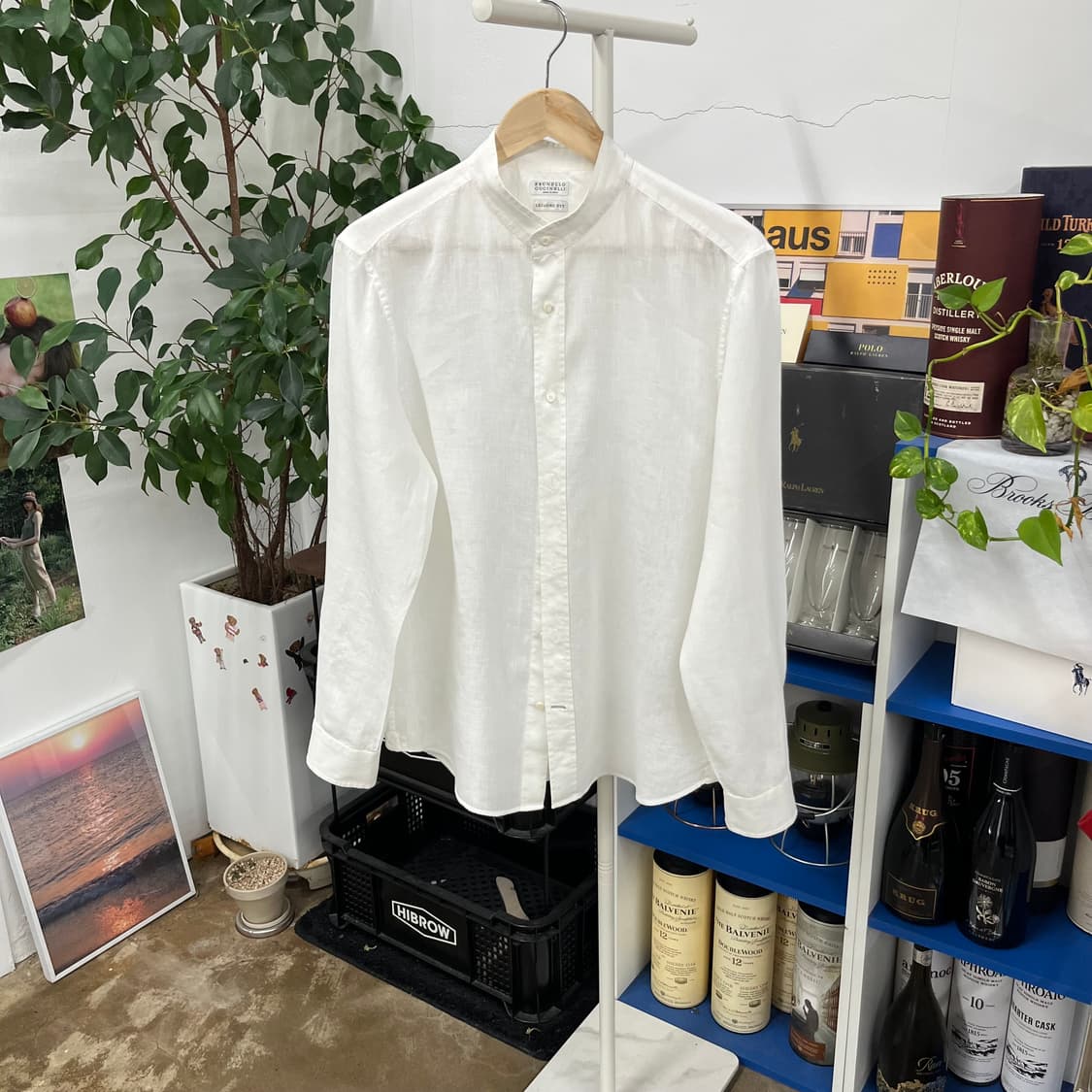 브루넬로쿠치넬리 린넨 셔츠 L 상품이미지1