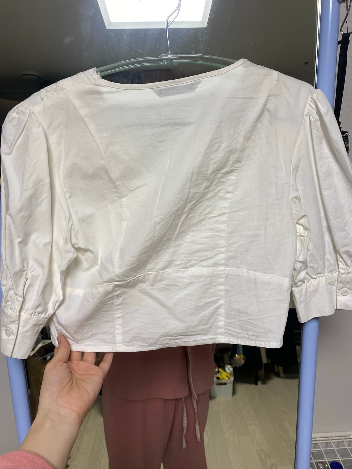 미쏘 크롭 블라우스  상품이미지2