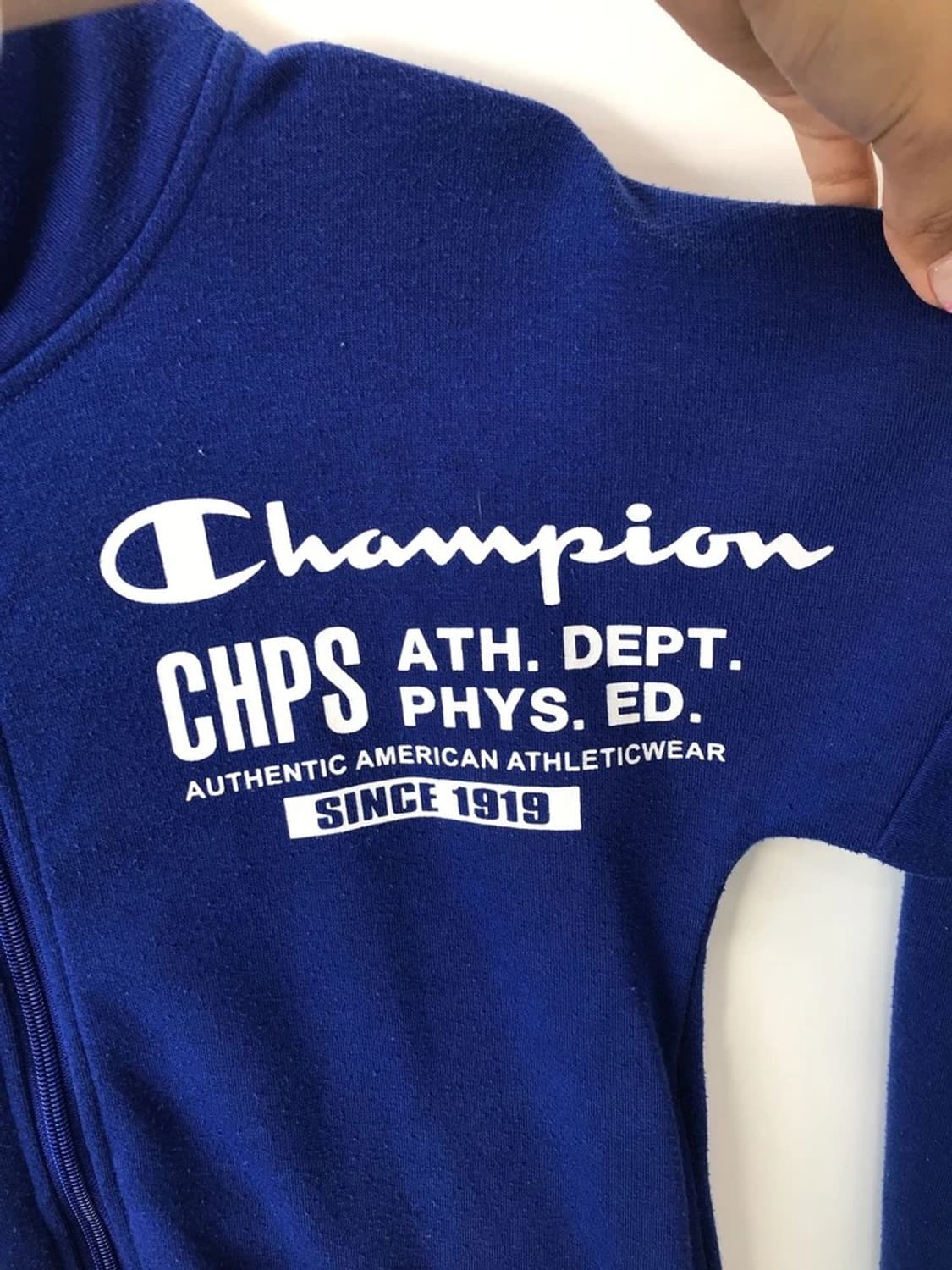 Champion Big Logo Zip Sweatshirt 상품이미지7