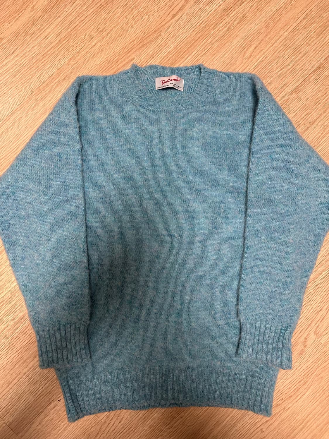 셔틀랜더 쉐기독 니트 덕에그 색상 상품이미지1