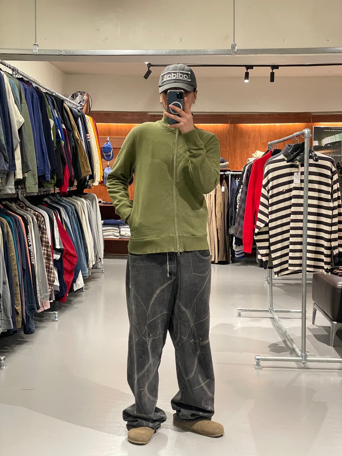 빈티지 투웨이 집업 자켓 상품이미지6