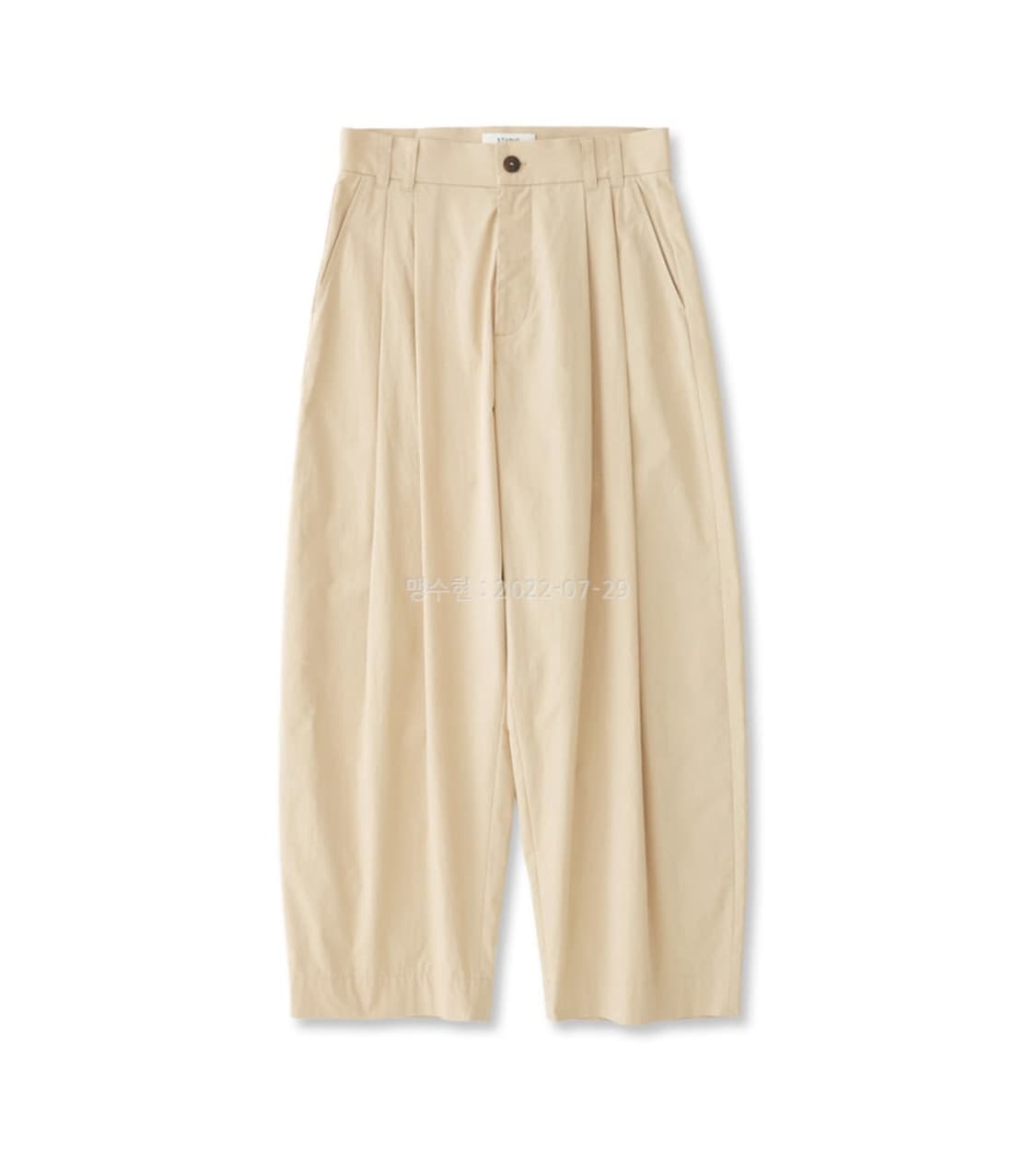 스튜디오니콜슨 yale 예일 코튼 바지 상품이미지2
