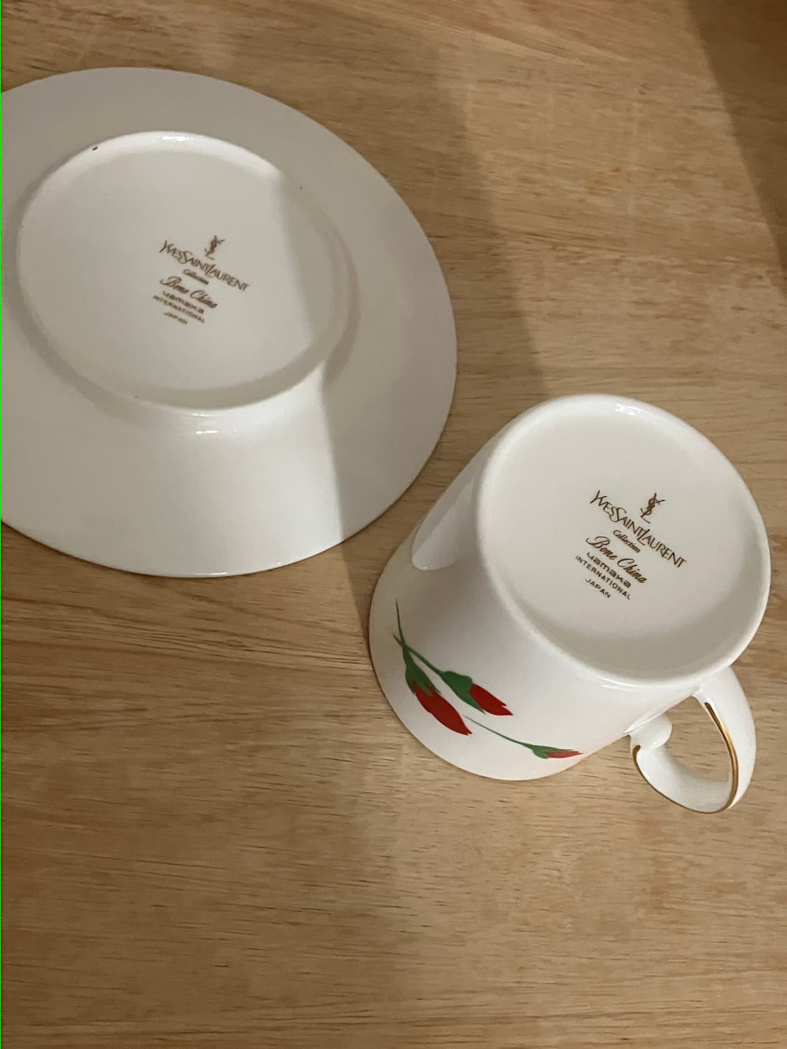 입생로랑 빈티지 컵앤소서 찻잔 세트 상품이미지3