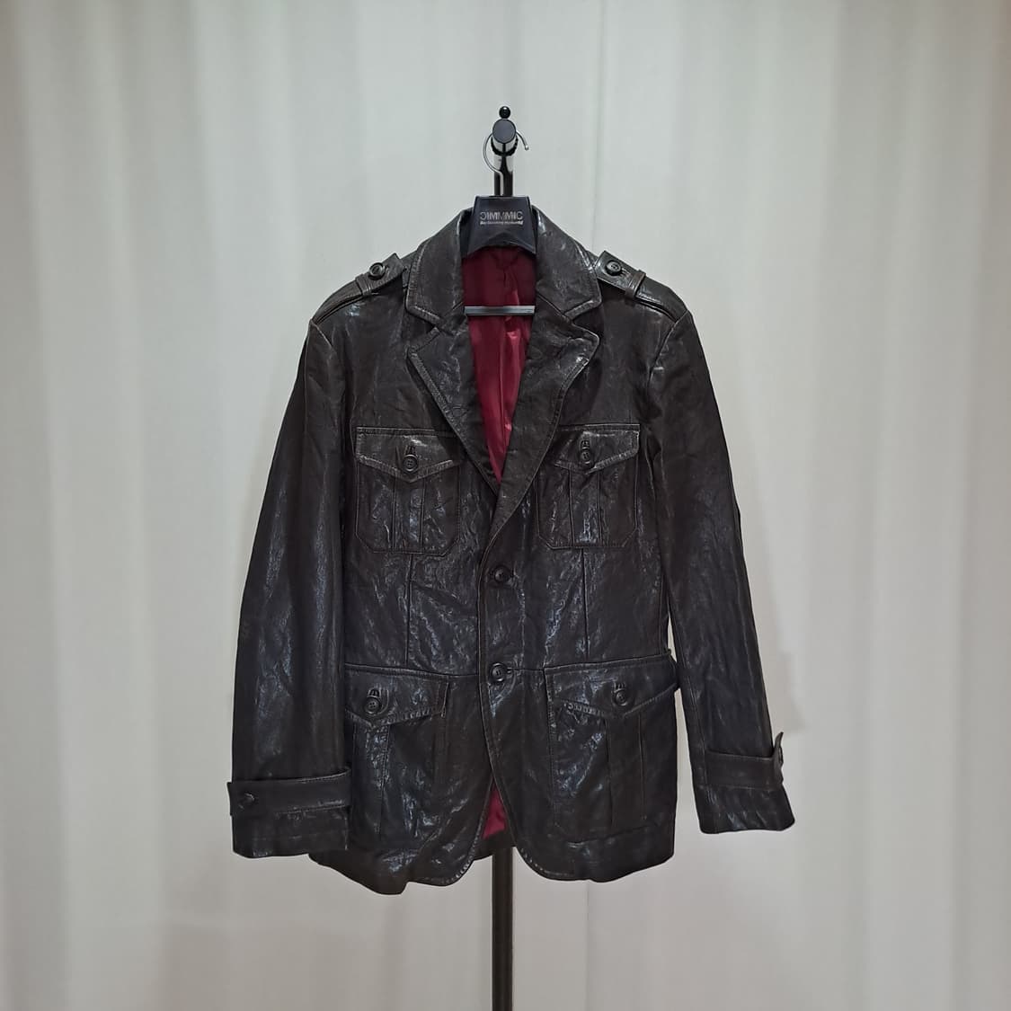 (택포) 지이크 양가죽 벨티드 4포켓 자켓 B100 상품이미지1