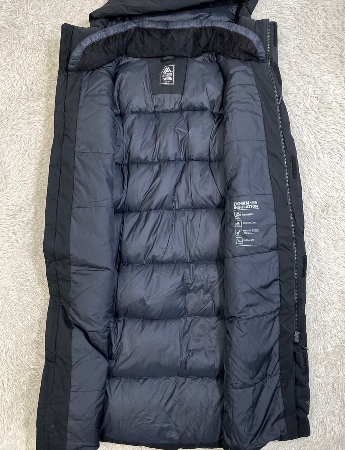 노스페이스 구스다운 롱 패딩/#2582 상품이미지6