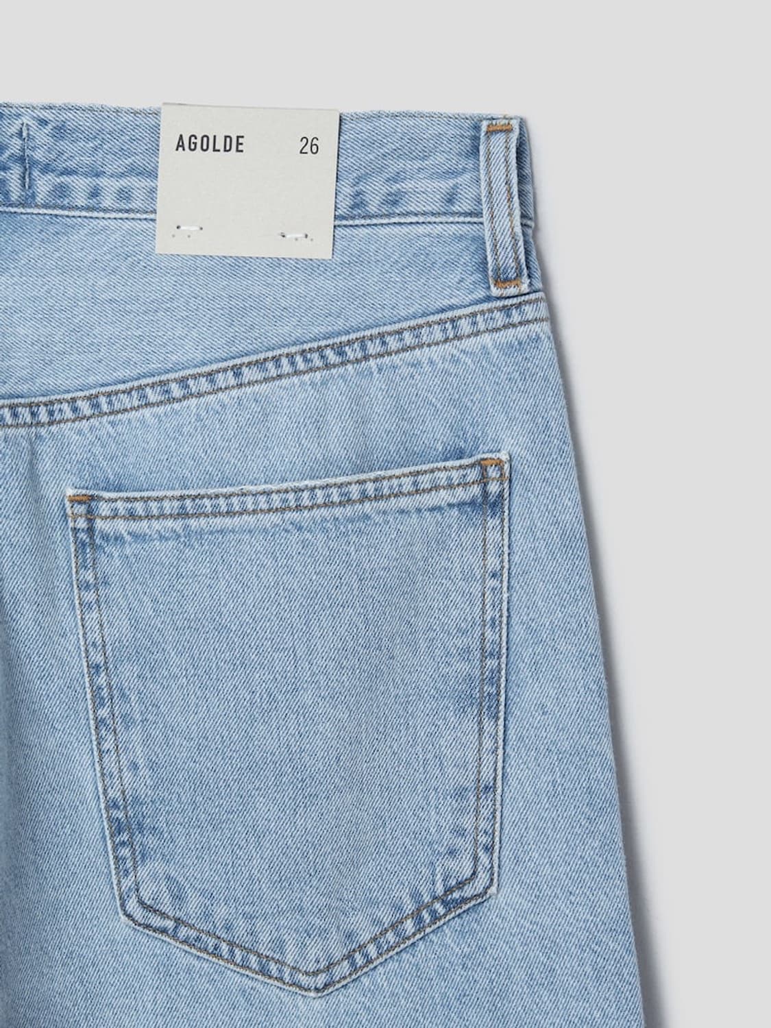 Agolde 에이골디 criss cross jean skyblue 27 상품이미지2