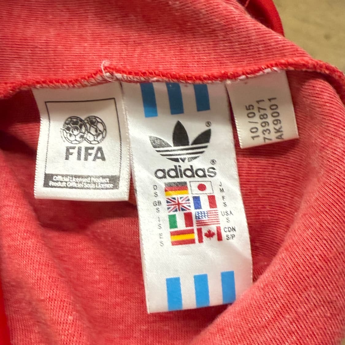 [정품/S] 아디다스 파이어버드 잉글랜드 월드컵 트랙탑 져지 b10 상품이미지6