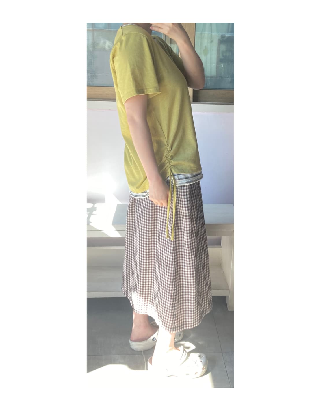 올리브 레이어드 반팔 상품이미지5
