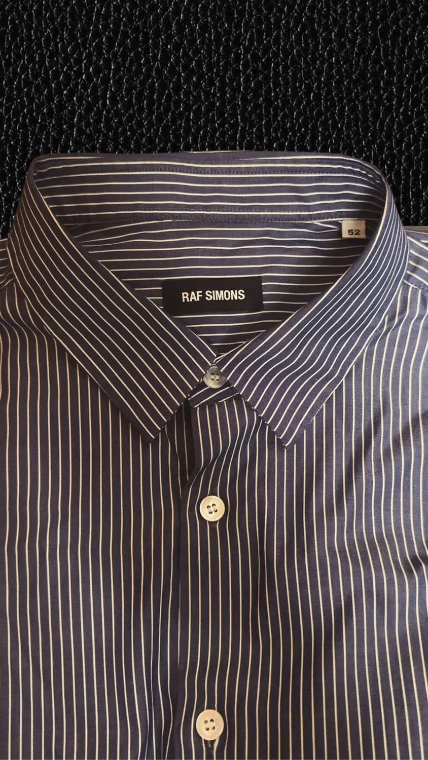 Raf Simons Stripe R Logo Shirt 상품이미지3