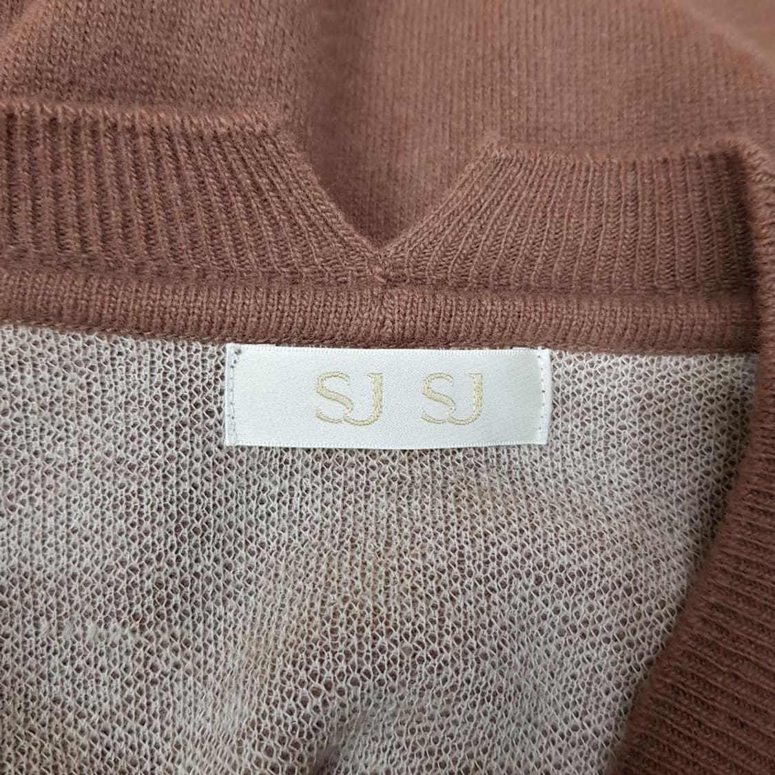 한섬 SJSJ 2021 레이어드 니트 플리츠 원피스 세트 F사이즈 상품이미지9