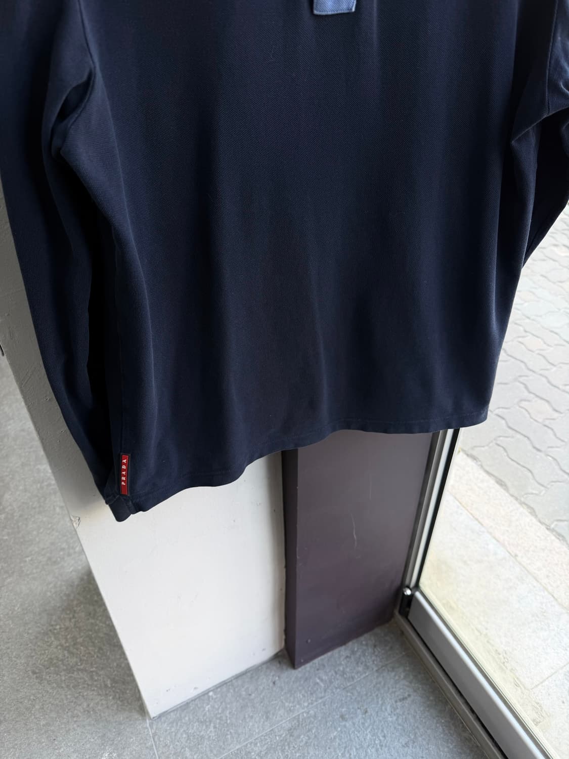 105~110/ 프라다 밀라노 레드탭 PK롱슬리브 긴팔 상품이미지4