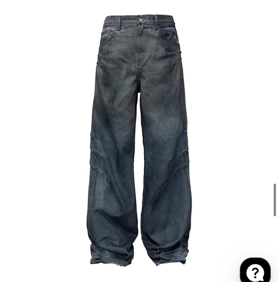 [JCAESAR] Dirty Wash Scratched Jeans M 상품이미지3