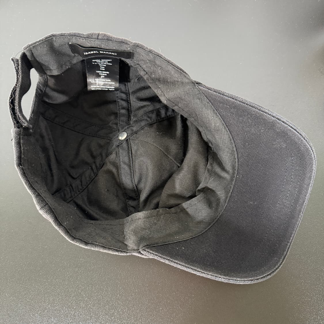 이자벨마랑 로고 볼캡 모자 상품이미지3