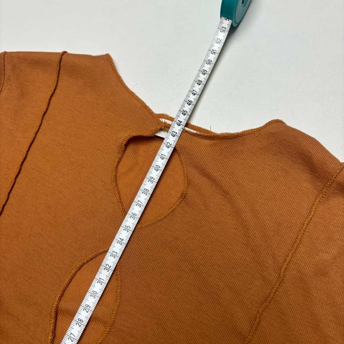 Y2K Overlock Open Front Long Sleeve 상품이미지6