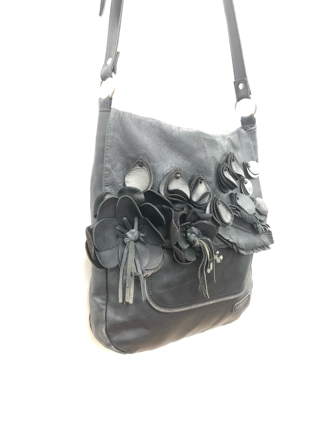 leather floral embellished cross bag 상품이미지4