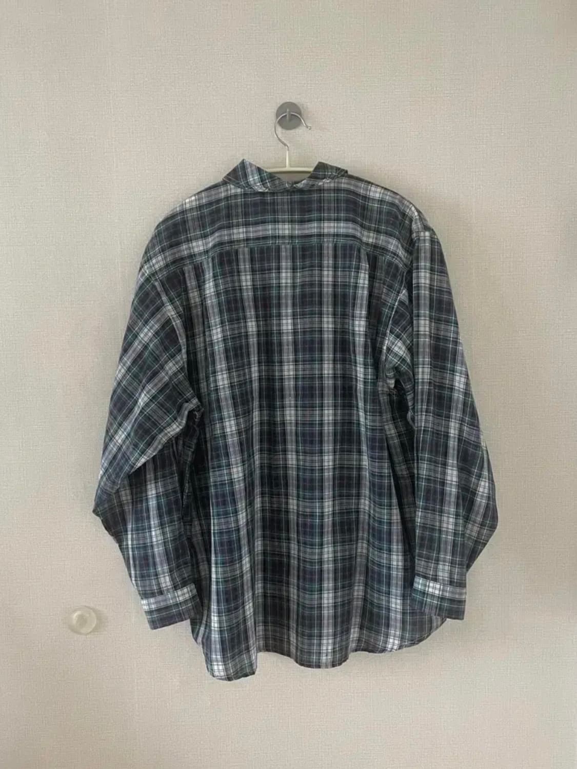 vintage check shirt 상품이미지3