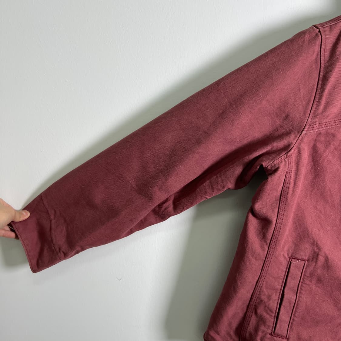 Carhartt 칼하트 샌드스톤 버클리 셰르파 라인드 자켓 M 상품이미지8