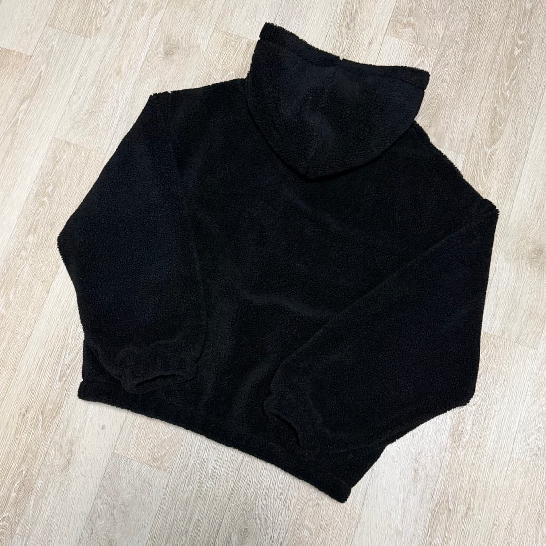 [블랙 XL/새상품급]셀린느 오슬롯 프린트 플리스 후드 후리스 상품이미지2