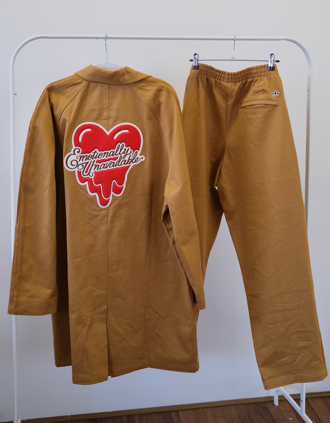 아디다스 x CLOT 트랙 코트 & 팬츠 세트 판매합니다 상품이미지3