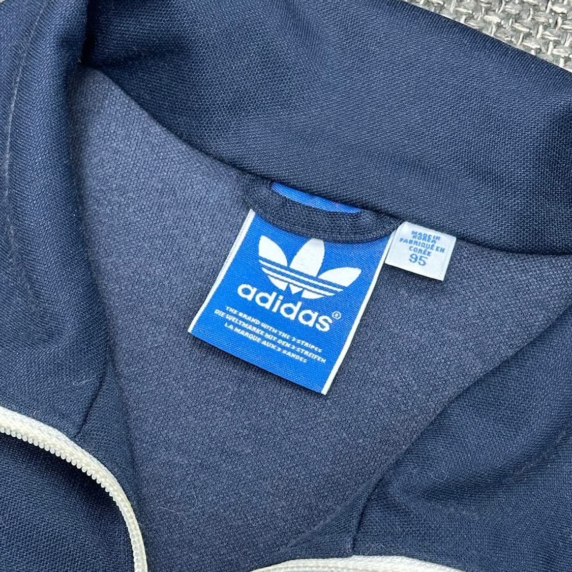 아디다스 빈티지 유로파 네이비 져지 95 상품이미지7