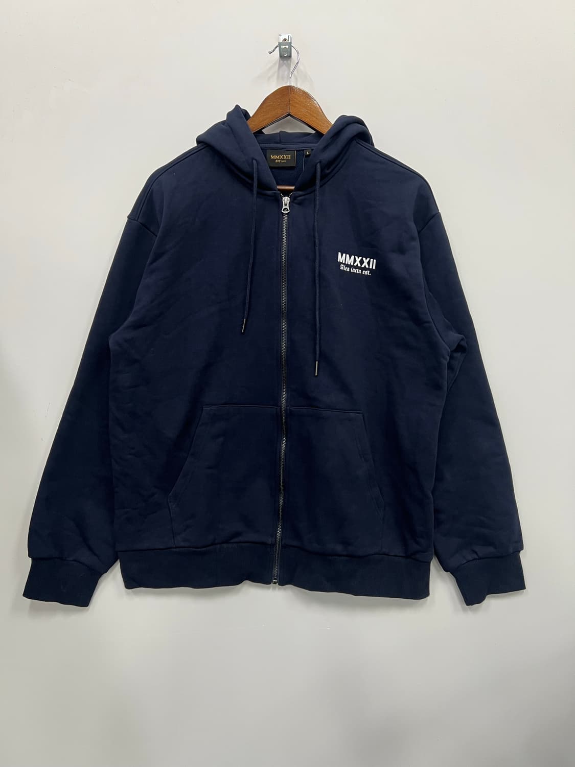MMXXII 네이비 후드집업 상품이미지1