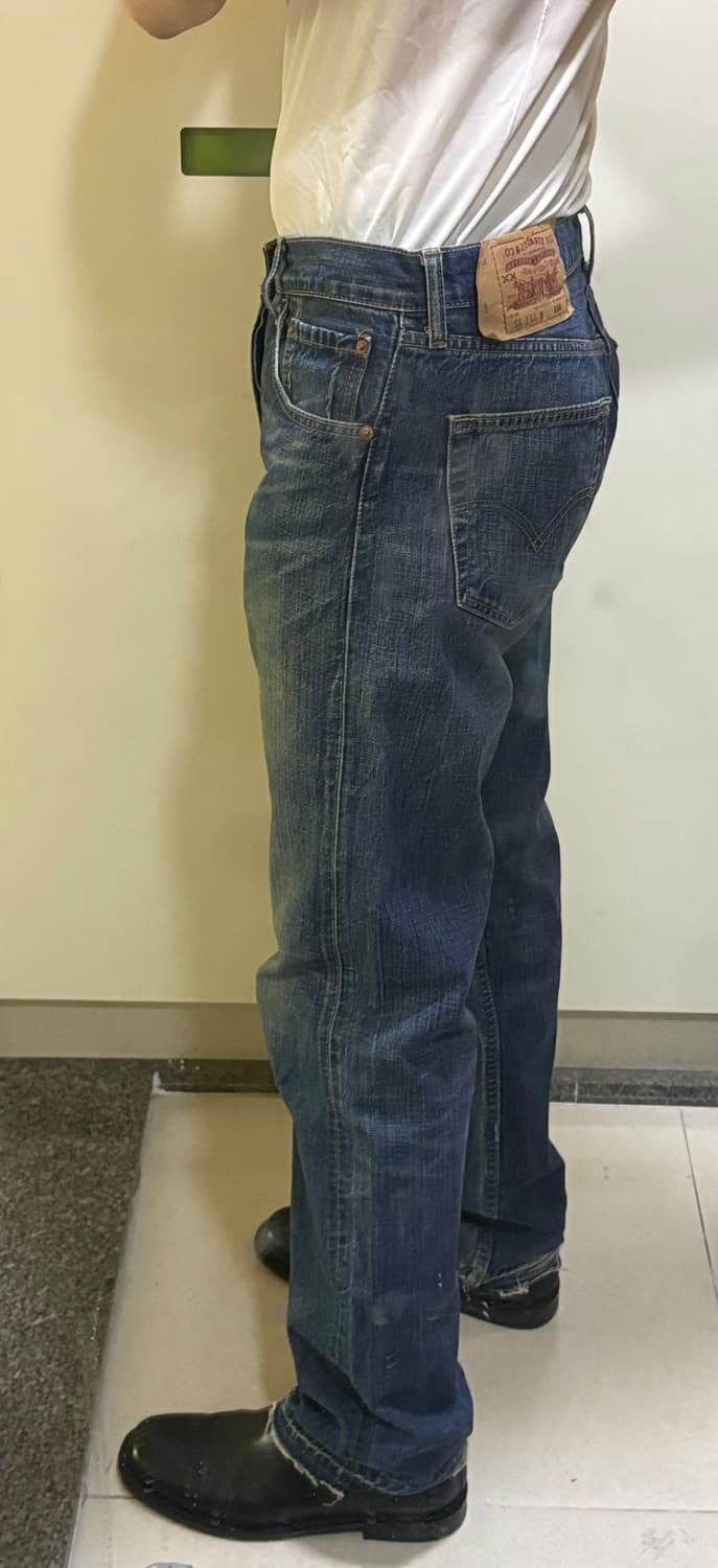 (33) 리바이스 빈티지 501 중청 데님 팬츠 진 상품이미지2