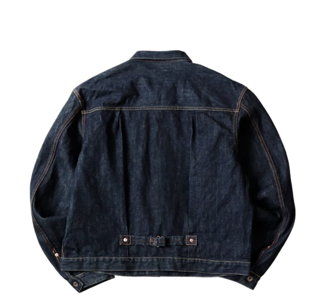 캐피탈 14온즈 데님 1ST 원 워시 자켓 인디고 상품이미지2